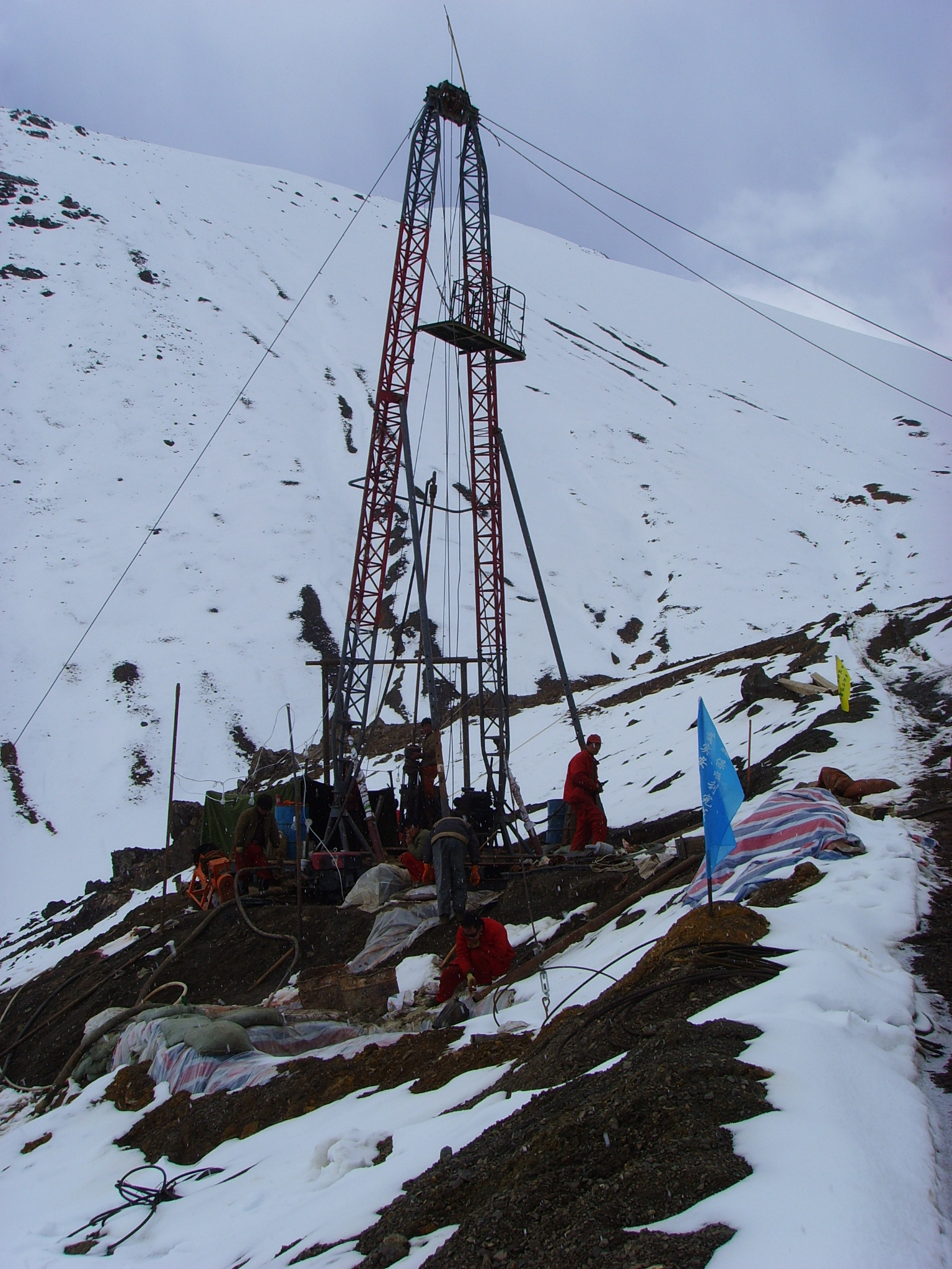 陜北煤炭地質(zhì)勘查冬季施工